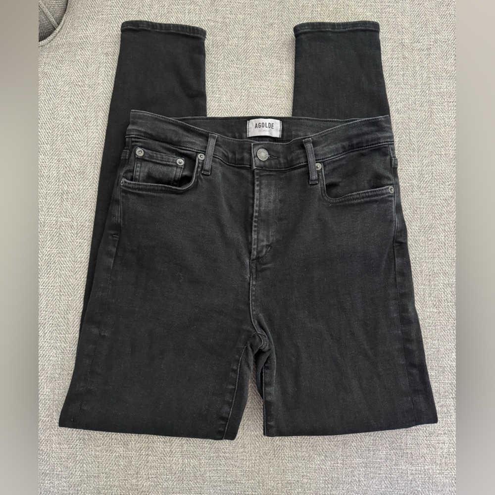 AGOLDE - Sophie Mid Rise Ankle Skinny Jeans - Picture 7 of 12